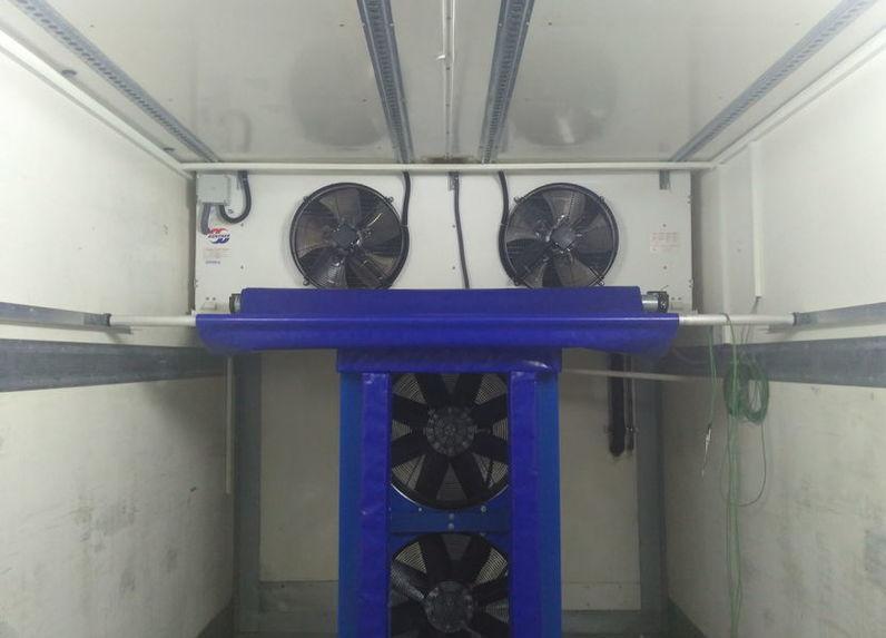 Rapid cooling of berries. Air cooling. Equipment